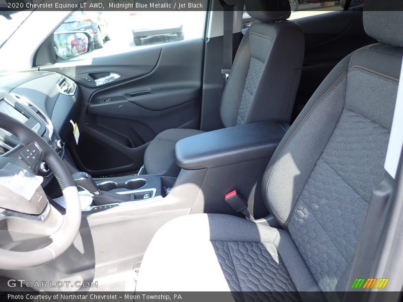 Midnight Blue Metallic / Jet Black 2020 Chevrolet Equinox LT AWD