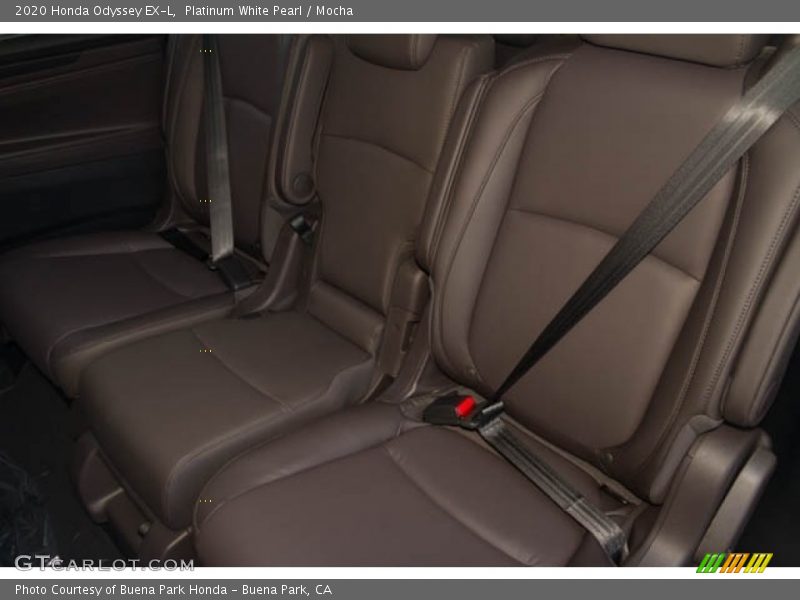 Platinum White Pearl / Mocha 2020 Honda Odyssey EX-L