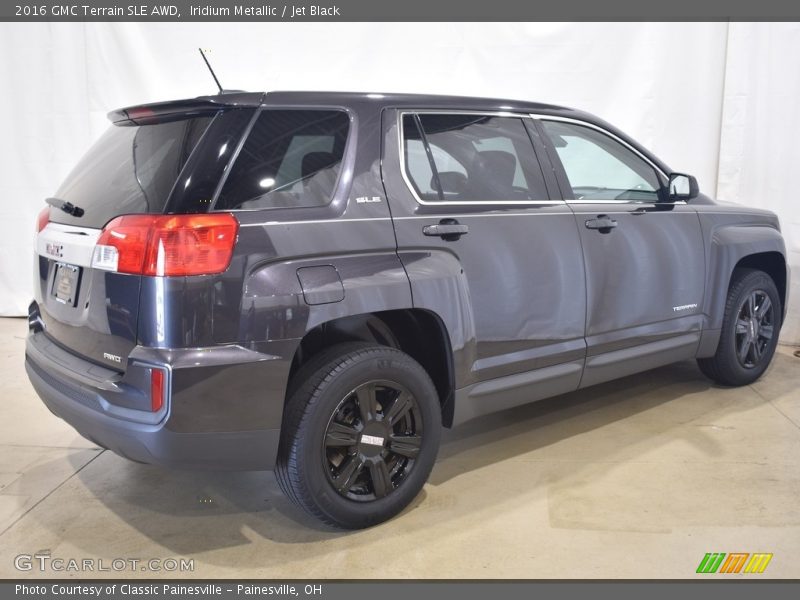 Iridium Metallic / Jet Black 2016 GMC Terrain SLE AWD