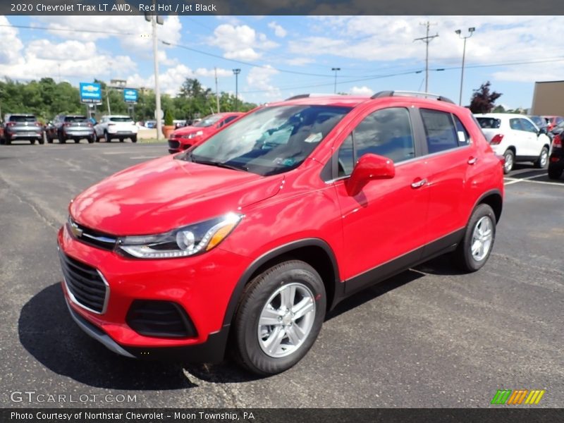 Red Hot / Jet Black 2020 Chevrolet Trax LT AWD