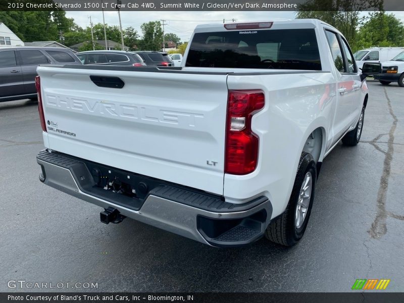 Summit White / Gideon/Very Dark Atmosphere 2019 Chevrolet Silverado 1500 LT Crew Cab 4WD