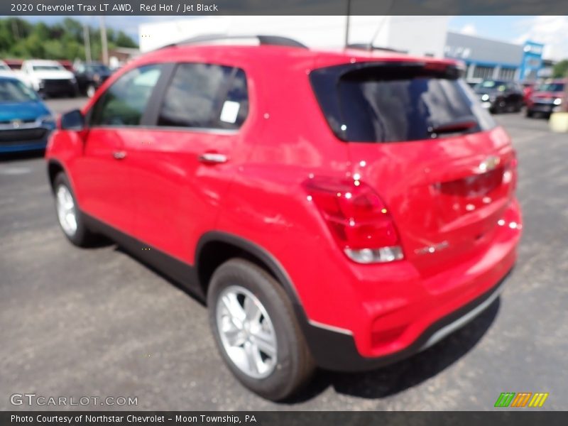 Red Hot / Jet Black 2020 Chevrolet Trax LT AWD