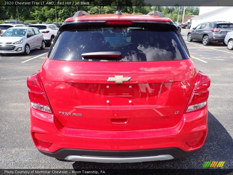 Red Hot / Jet Black 2020 Chevrolet Trax LT AWD