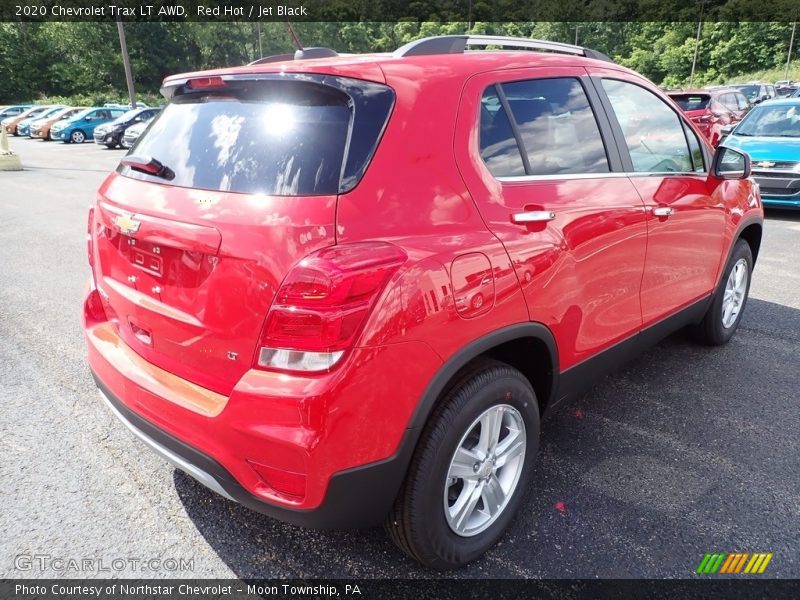 Red Hot / Jet Black 2020 Chevrolet Trax LT AWD