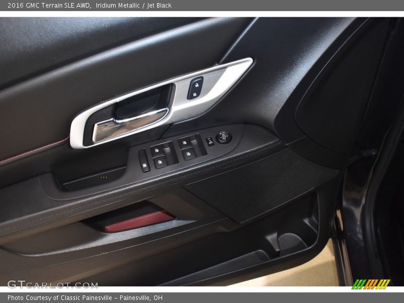 Iridium Metallic / Jet Black 2016 GMC Terrain SLE AWD
