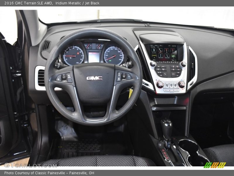 Iridium Metallic / Jet Black 2016 GMC Terrain SLE AWD
