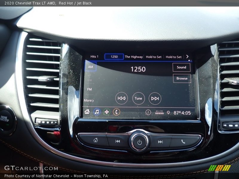 Red Hot / Jet Black 2020 Chevrolet Trax LT AWD