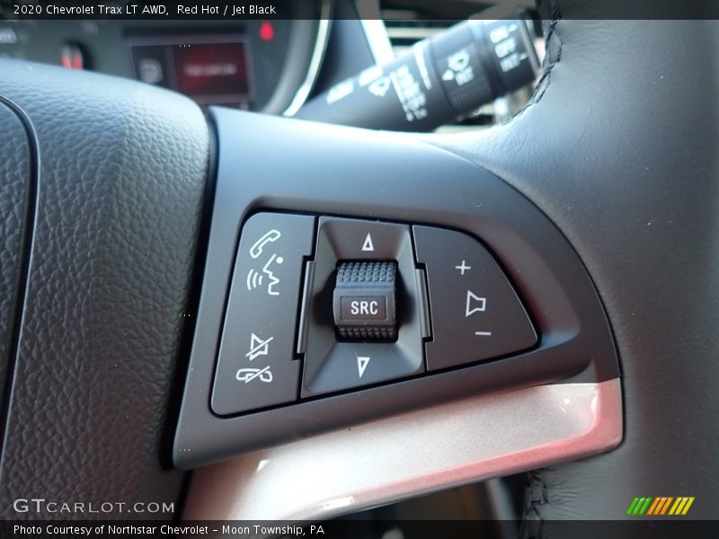 Red Hot / Jet Black 2020 Chevrolet Trax LT AWD
