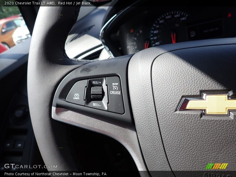 Red Hot / Jet Black 2020 Chevrolet Trax LT AWD