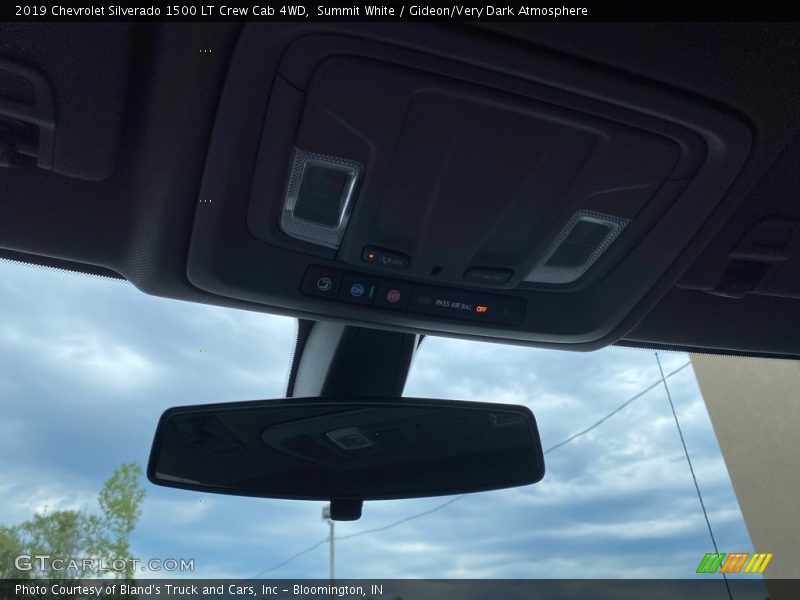 Summit White / Gideon/Very Dark Atmosphere 2019 Chevrolet Silverado 1500 LT Crew Cab 4WD
