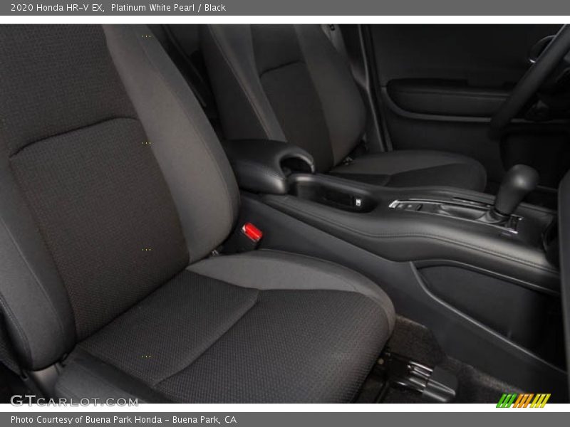 Platinum White Pearl / Black 2020 Honda HR-V EX