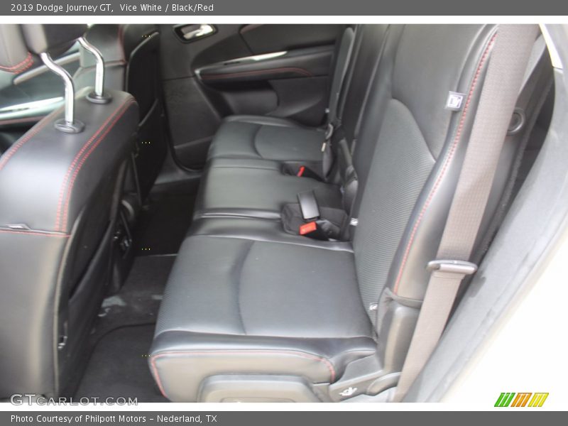 Vice White / Black/Red 2019 Dodge Journey GT