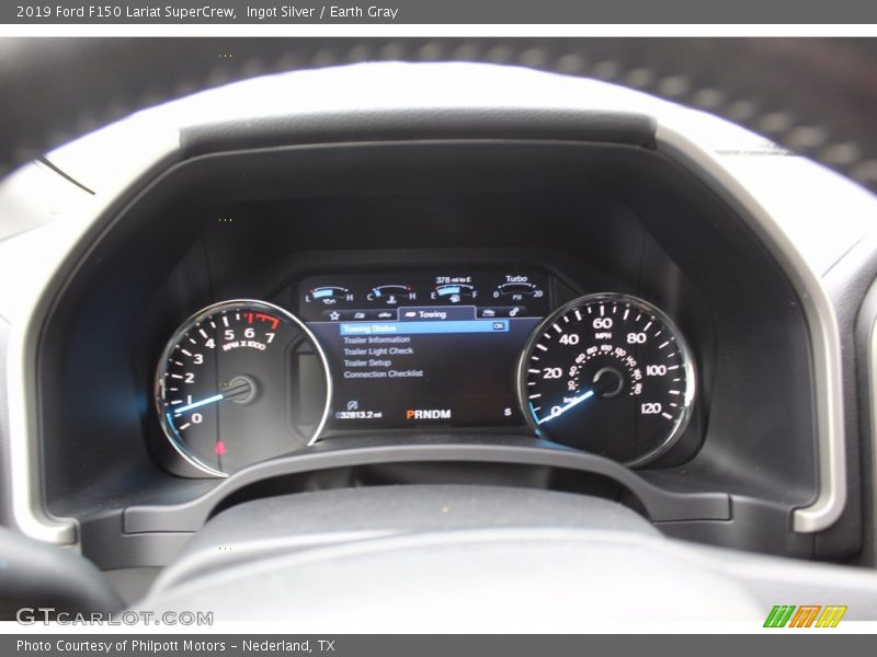 Ingot Silver / Earth Gray 2019 Ford F150 Lariat SuperCrew