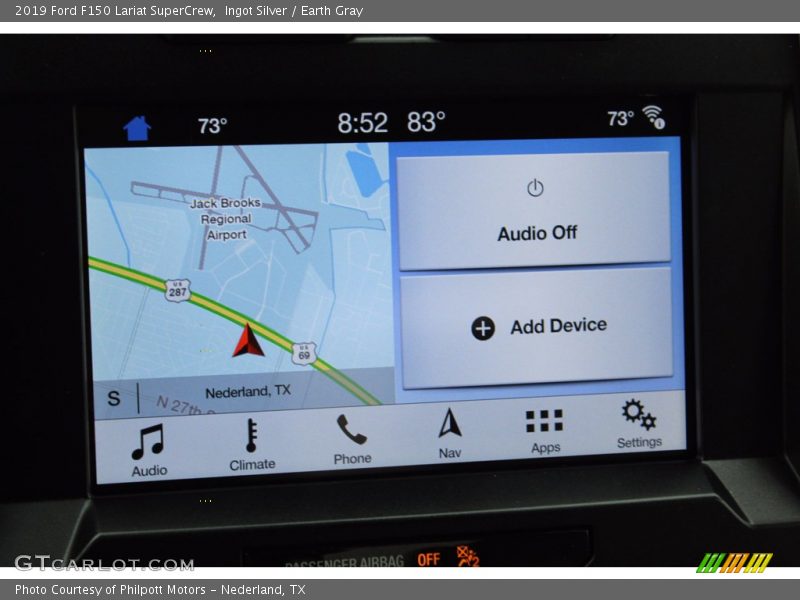 Ingot Silver / Earth Gray 2019 Ford F150 Lariat SuperCrew