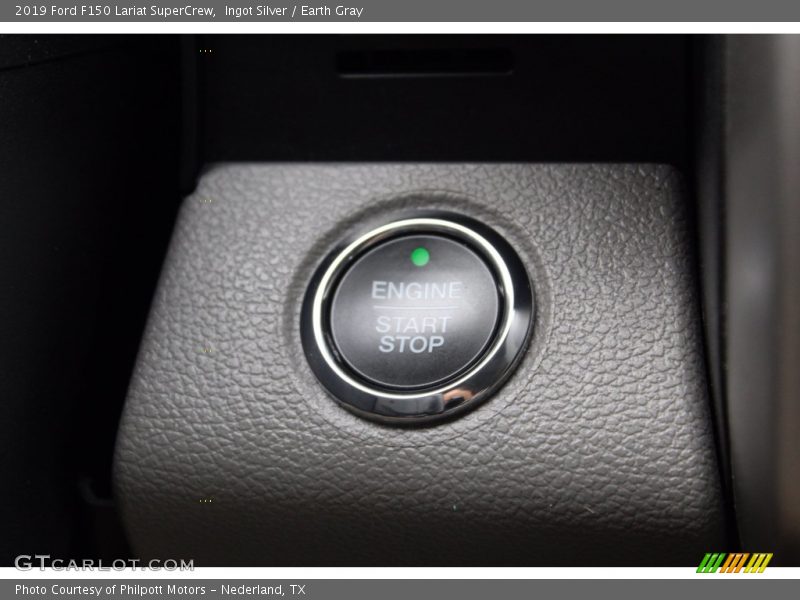 Ingot Silver / Earth Gray 2019 Ford F150 Lariat SuperCrew