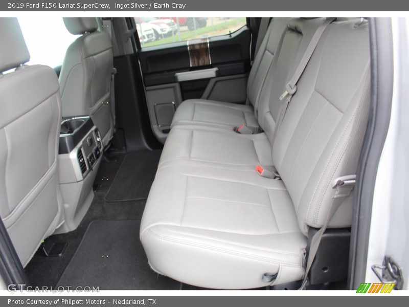 Ingot Silver / Earth Gray 2019 Ford F150 Lariat SuperCrew