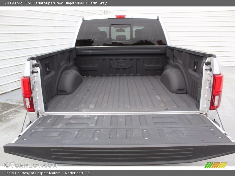 Ingot Silver / Earth Gray 2019 Ford F150 Lariat SuperCrew