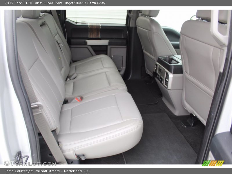 Ingot Silver / Earth Gray 2019 Ford F150 Lariat SuperCrew