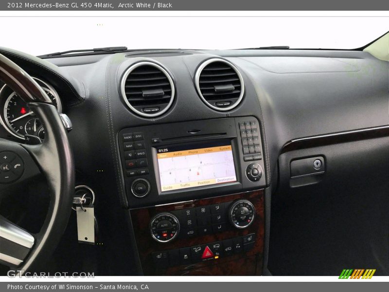 Arctic White / Black 2012 Mercedes-Benz GL 450 4Matic