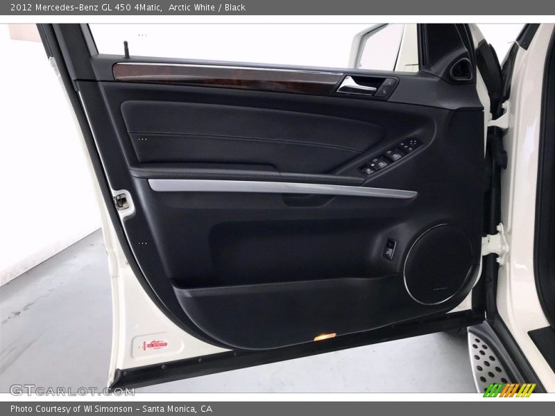 Arctic White / Black 2012 Mercedes-Benz GL 450 4Matic