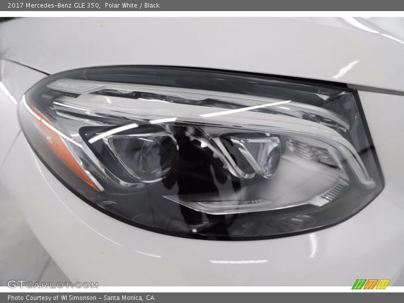 Polar White / Black 2017 Mercedes-Benz GLE 350