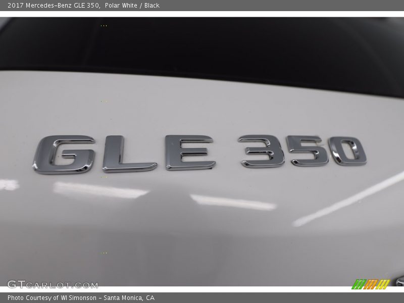 Polar White / Black 2017 Mercedes-Benz GLE 350