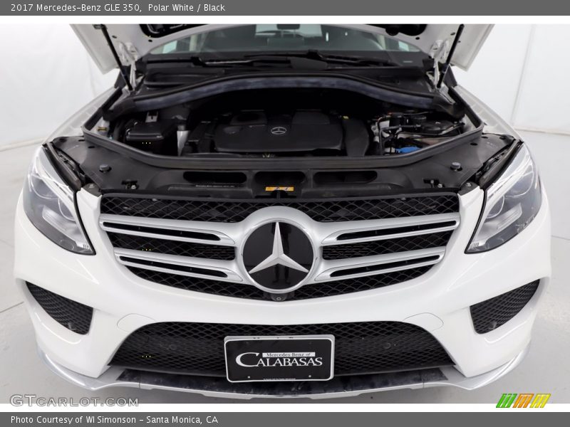 Polar White / Black 2017 Mercedes-Benz GLE 350