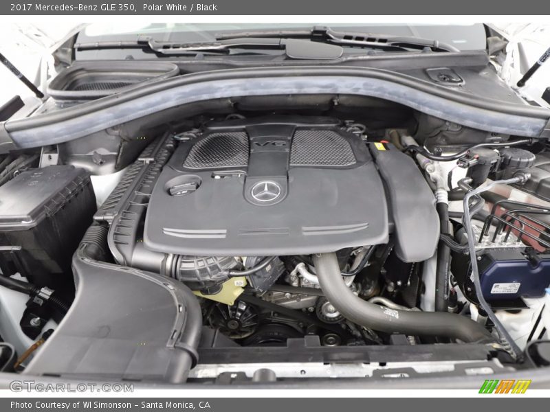 Polar White / Black 2017 Mercedes-Benz GLE 350