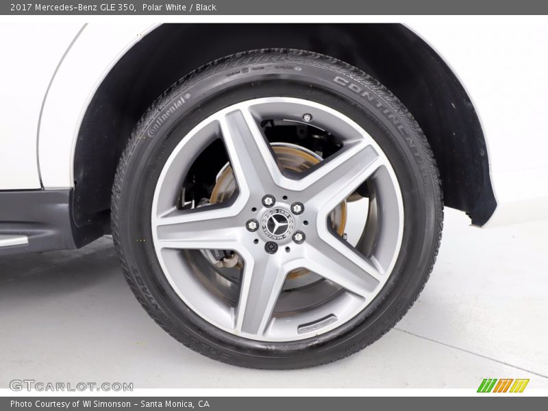 Polar White / Black 2017 Mercedes-Benz GLE 350