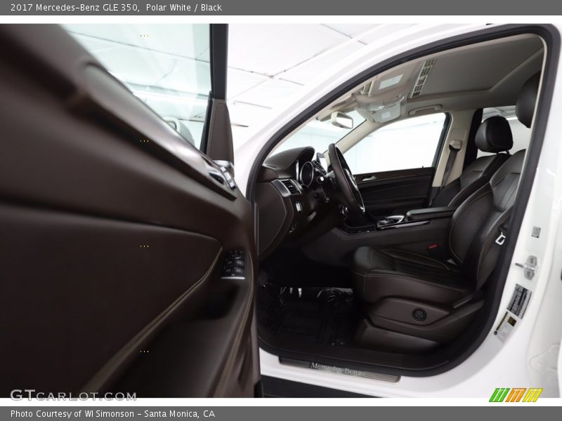 Polar White / Black 2017 Mercedes-Benz GLE 350