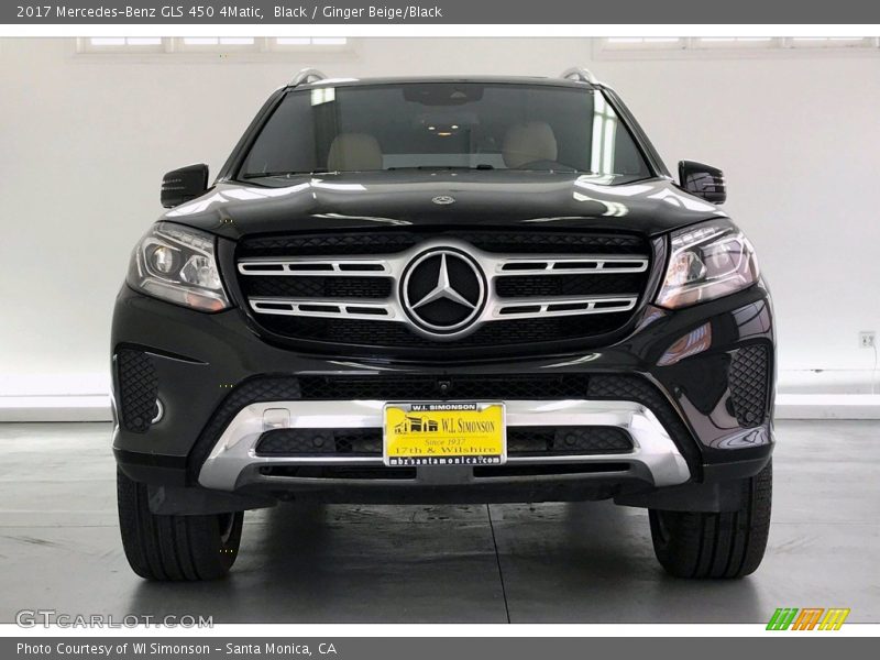 Black / Ginger Beige/Black 2017 Mercedes-Benz GLS 450 4Matic