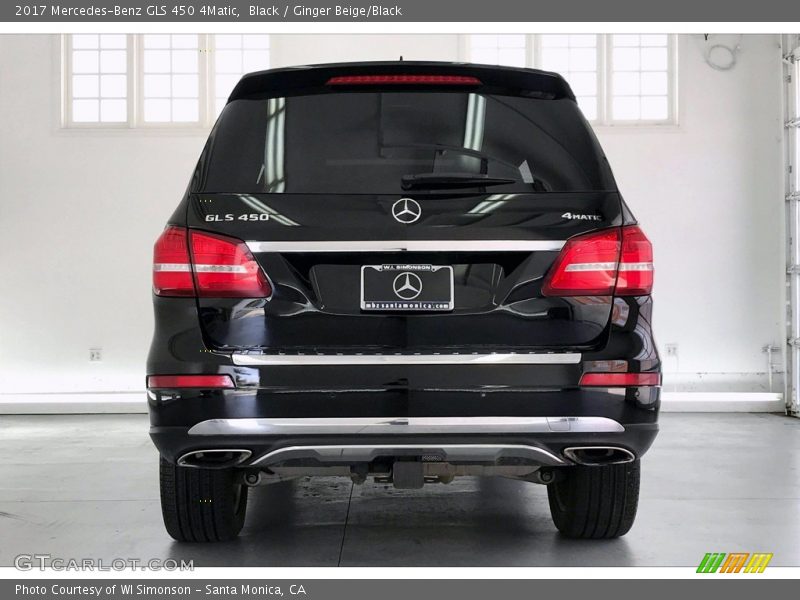 Black / Ginger Beige/Black 2017 Mercedes-Benz GLS 450 4Matic
