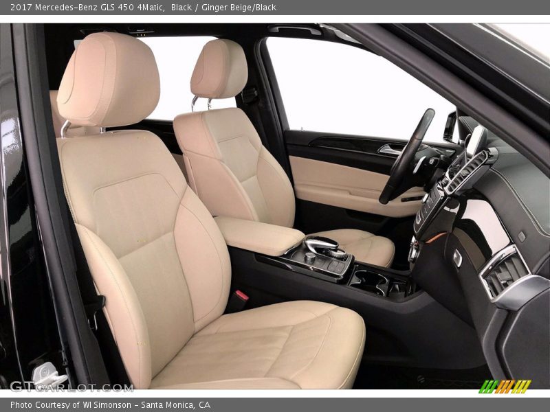 Black / Ginger Beige/Black 2017 Mercedes-Benz GLS 450 4Matic