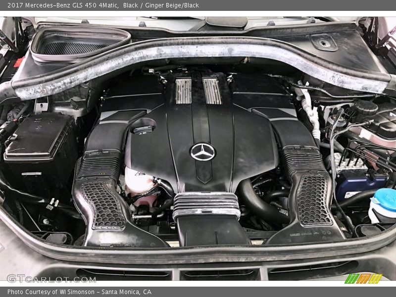 Black / Ginger Beige/Black 2017 Mercedes-Benz GLS 450 4Matic