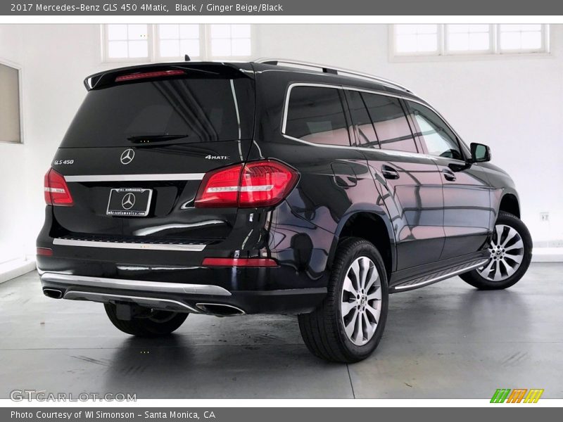 Black / Ginger Beige/Black 2017 Mercedes-Benz GLS 450 4Matic