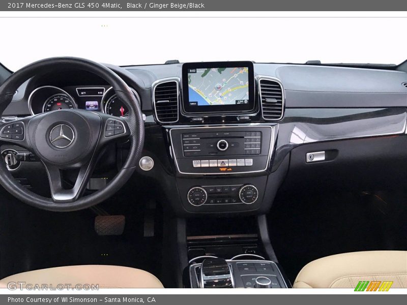 Black / Ginger Beige/Black 2017 Mercedes-Benz GLS 450 4Matic