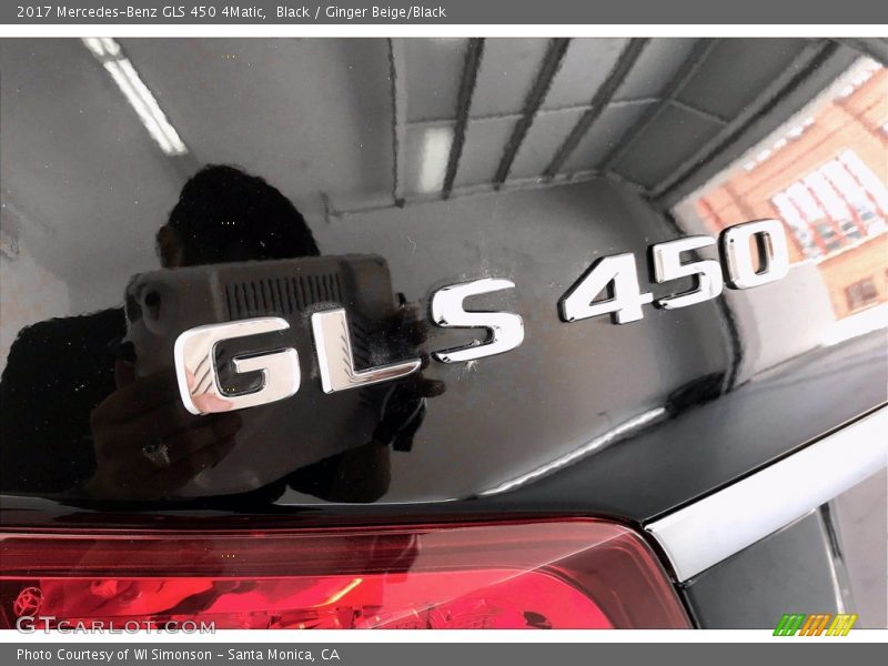 Black / Ginger Beige/Black 2017 Mercedes-Benz GLS 450 4Matic