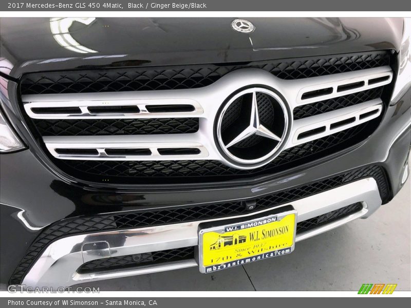 Black / Ginger Beige/Black 2017 Mercedes-Benz GLS 450 4Matic