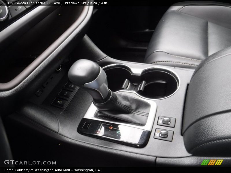 Predawn Gray Mica / Ash 2019 Toyota Highlander XLE AWD