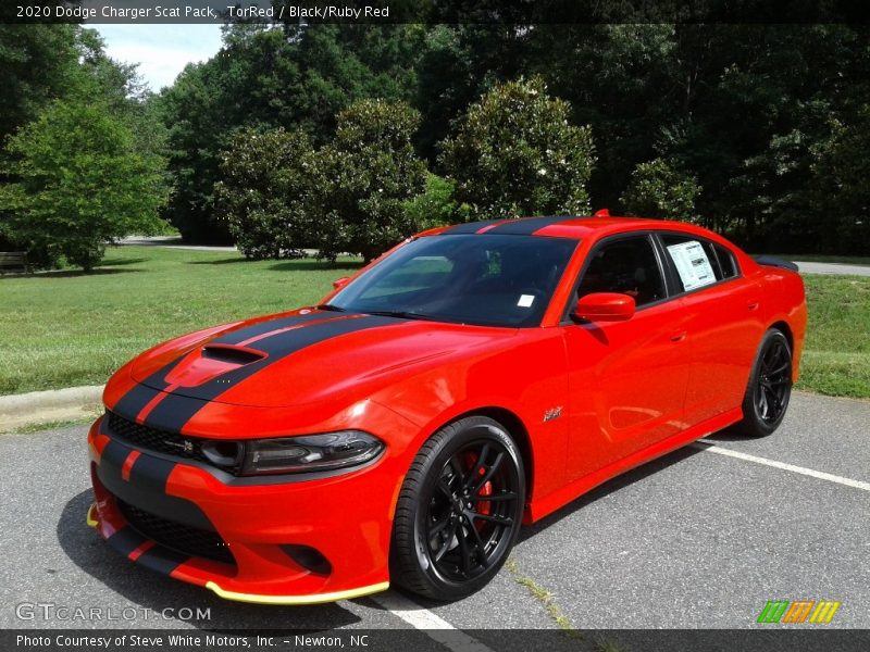 TorRed / Black/Ruby Red 2020 Dodge Charger Scat Pack