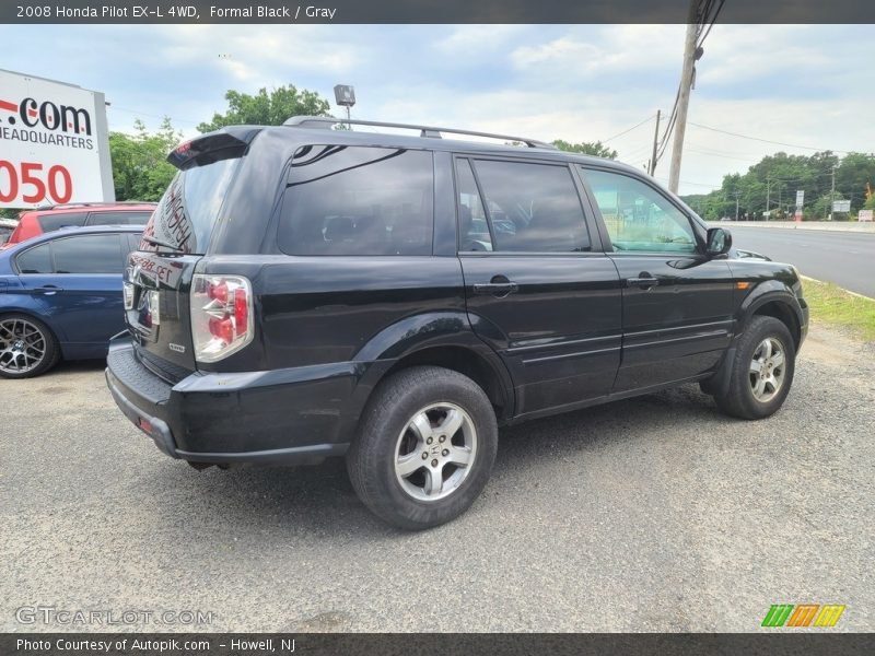 Formal Black / Gray 2008 Honda Pilot EX-L 4WD