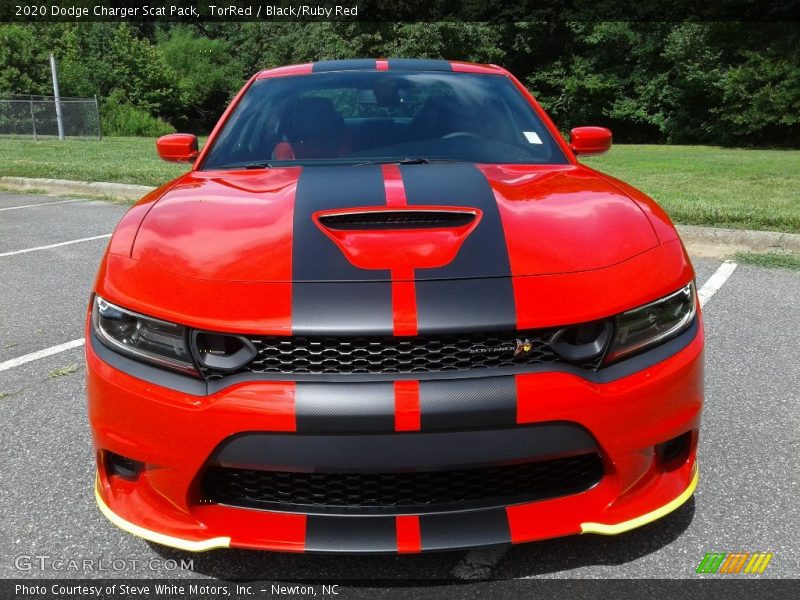 TorRed / Black/Ruby Red 2020 Dodge Charger Scat Pack