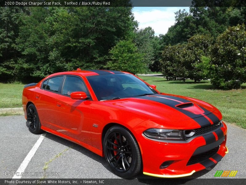 TorRed / Black/Ruby Red 2020 Dodge Charger Scat Pack