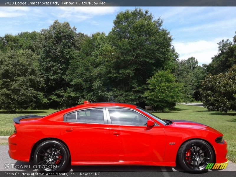 TorRed / Black/Ruby Red 2020 Dodge Charger Scat Pack