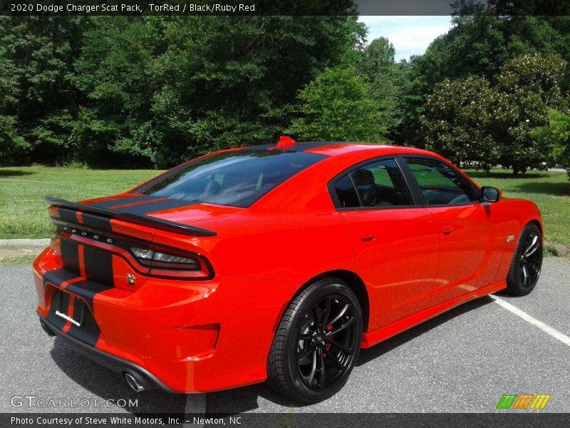 TorRed / Black/Ruby Red 2020 Dodge Charger Scat Pack