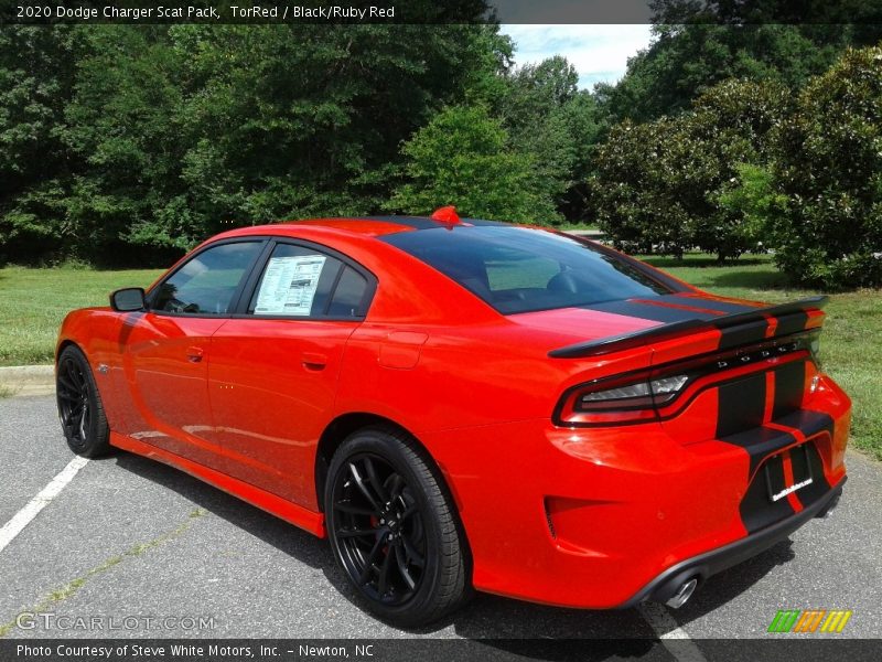 TorRed / Black/Ruby Red 2020 Dodge Charger Scat Pack