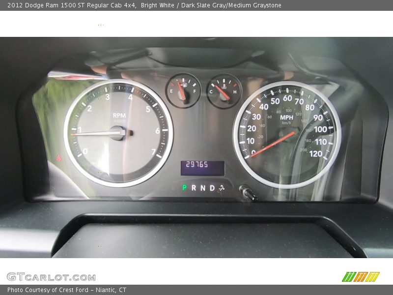  2012 Ram 1500 ST Regular Cab 4x4 ST Regular Cab 4x4 Gauges