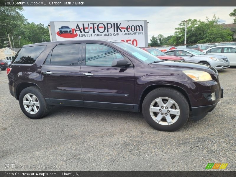 Carbon Flash / Black 2008 Saturn Outlook XE