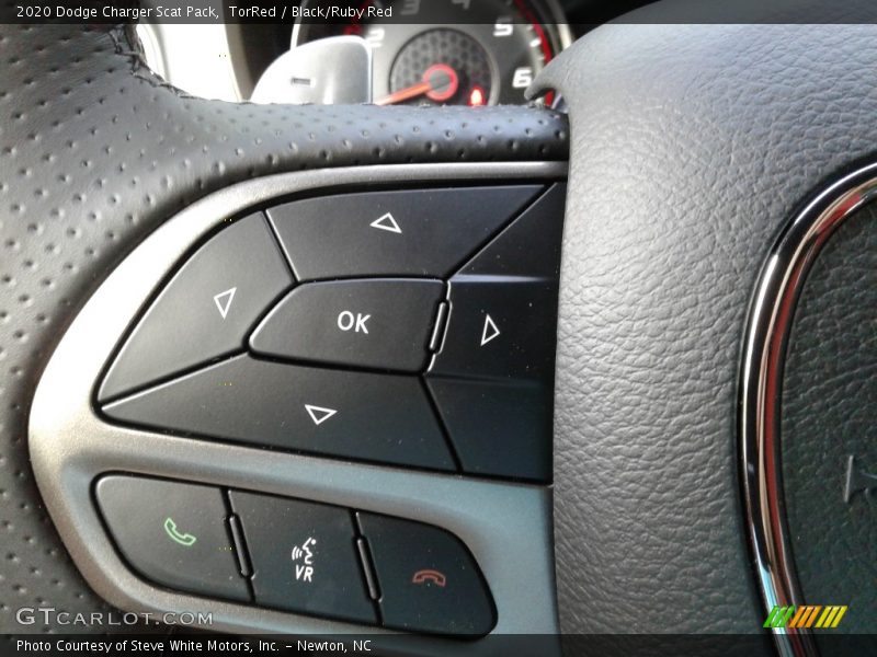 TorRed / Black/Ruby Red 2020 Dodge Charger Scat Pack