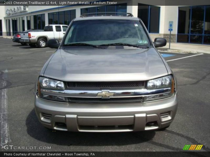 Light Pewter Metallic / Medium Pewter 2003 Chevrolet TrailBlazer LS 4x4